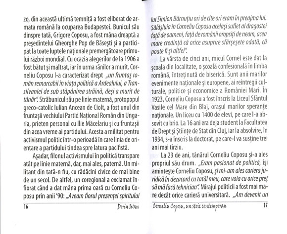 Corneliu Coposu un stoic contemporan - Dorin Ivan
